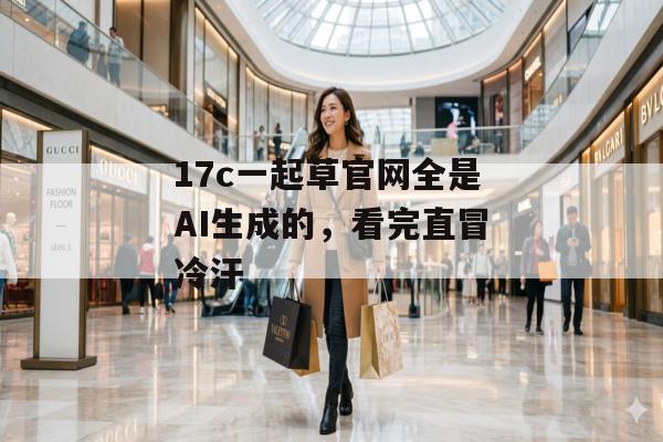 17c一起草官网全是AI生成的，看完直冒冷汗
